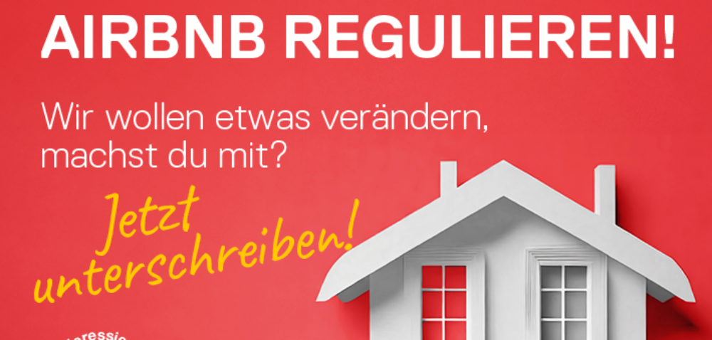 Wohnraum schützen – Airbnb regulieren